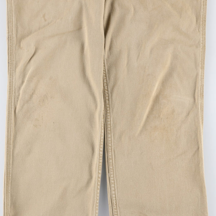 Carhartt Relaxed Fit Duck Work Pants, Men's, W34 equivalent cotton Beige type Vintage Second Hand
