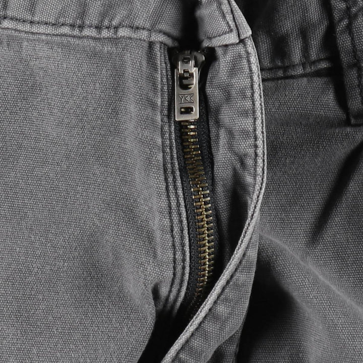 Carhartt Relaxed Fit Duck Work Pants Cargo Pants Men's W36 (approx.) cotton Charcoal Vintage Second Hand