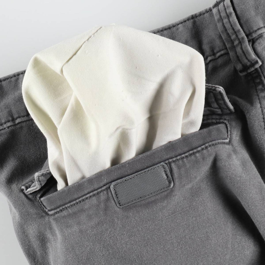 Carhartt Relaxed Fit Duck Work Pants Cargo Pants Men's W36 (approx.) cotton Charcoal Vintage Second Hand