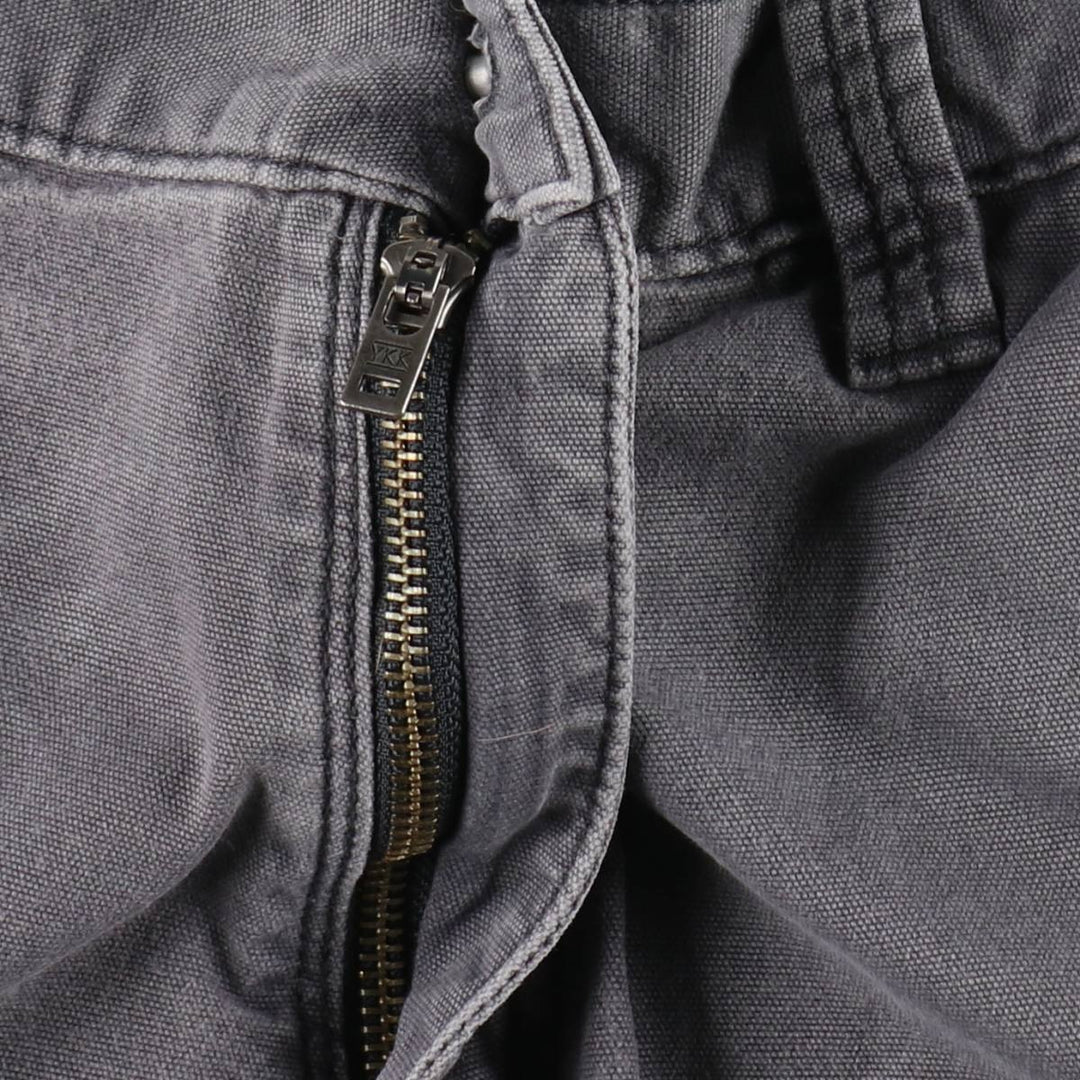 Carhartt Relaxed Fit Duck Work Pants Cargo Pants Men's W34 (approx.) cotton Charcoal Vintage Second Hand