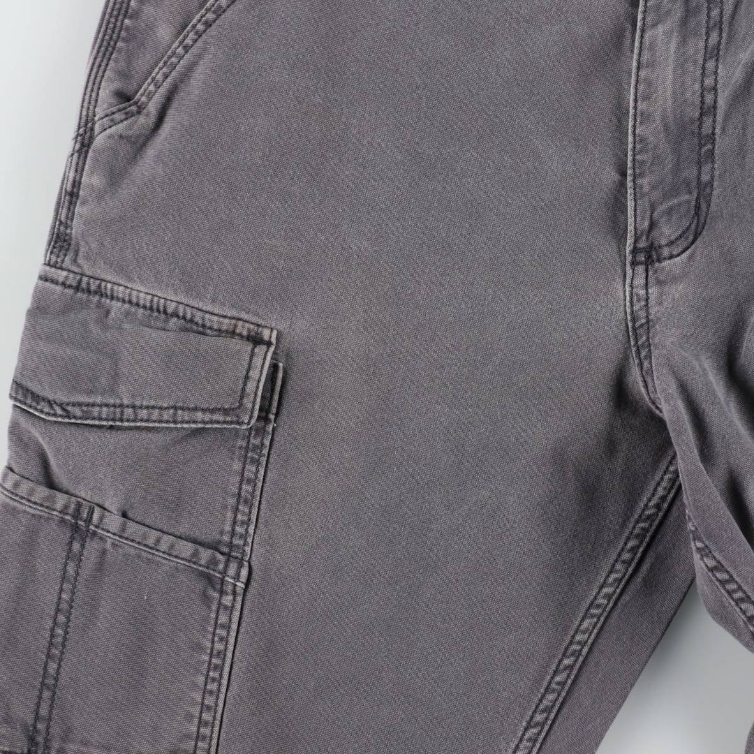 Carhartt Relaxed Fit Duck Work Pants Cargo Pants Men's W34 (approx.) cotton Charcoal Vintage Second Hand