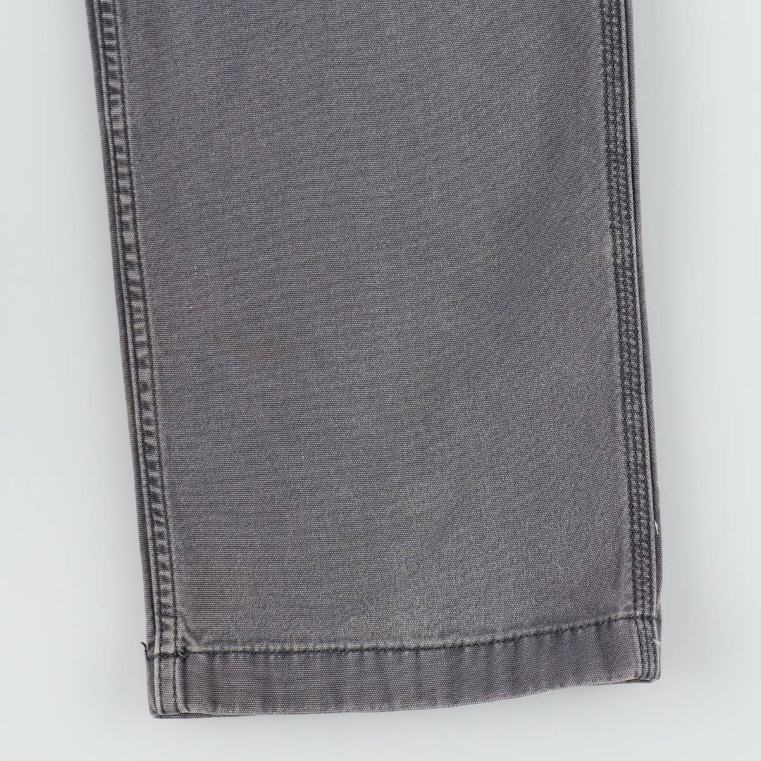 Carhartt Relaxed Fit Duck Work Pants Cargo Pants Men's W34 (approx.) cotton Charcoal Vintage Second Hand