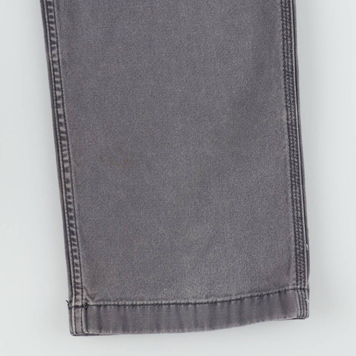 Carhartt Relaxed Fit Duck Work Pants Cargo Pants Men's W34 (approx.) cotton Charcoal Vintage Second Hand