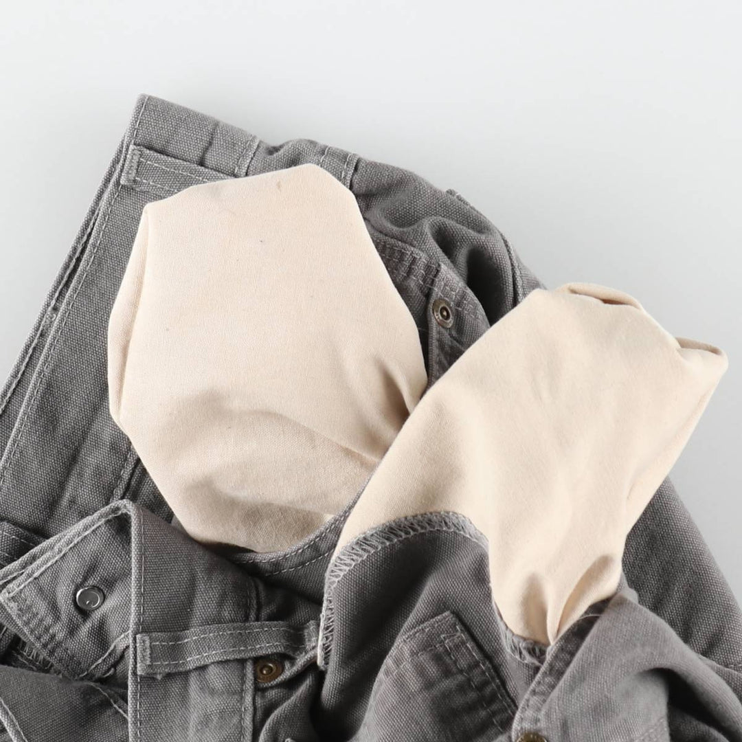 Carhartt Loose Fit Duck Painter Pants, Men's, W33 equivalent cotton Charcoal Vintage Second Hand
