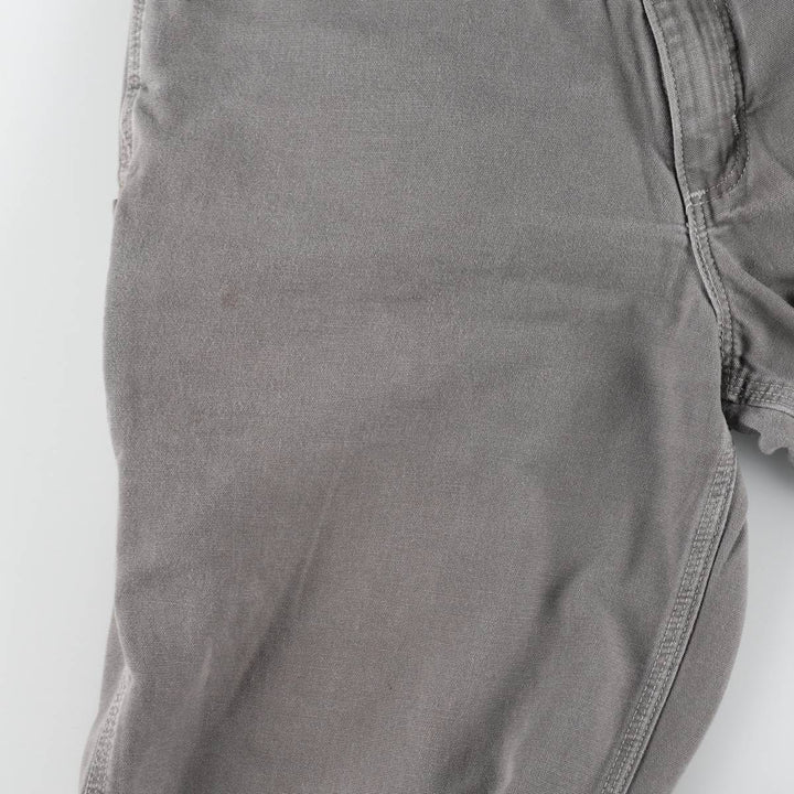 Carhartt Loose Fit Duck Painter Pants, Men's, W33 equivalent cotton Charcoal Vintage Second Hand