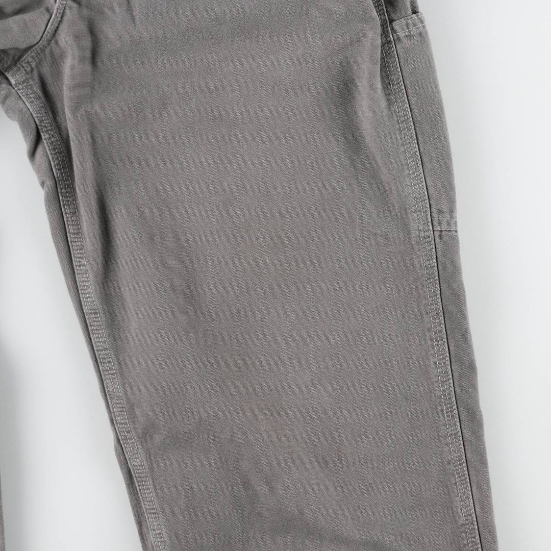 Carhartt Loose Fit Duck Painter Pants, Men's, W33 equivalent cotton Charcoal Vintage Second Hand