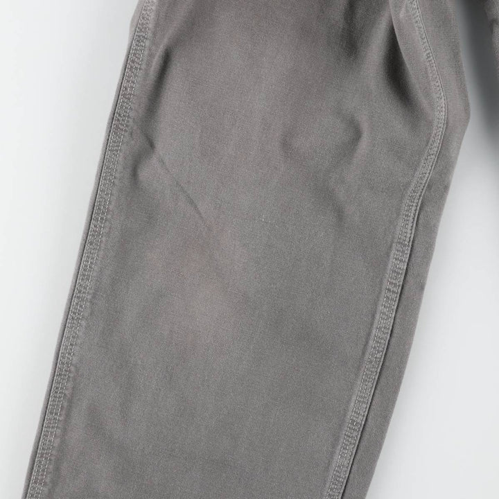 Carhartt Loose Fit Duck Painter Pants, Men's, W33 equivalent cotton Charcoal Vintage Second Hand