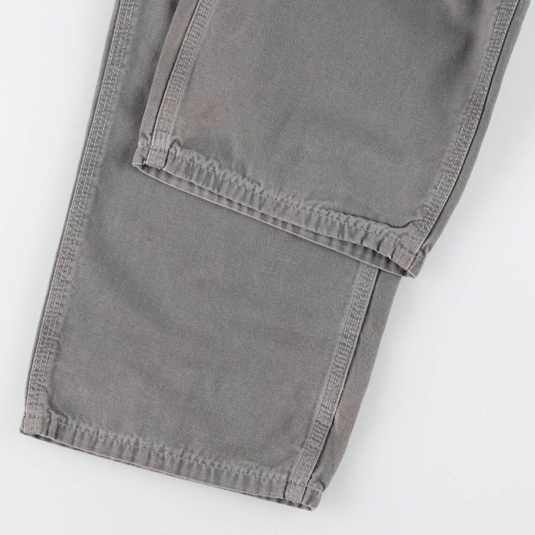 Carhartt Loose Fit Duck Painter Pants, Men's, W33 equivalent cotton Charcoal Vintage Second Hand