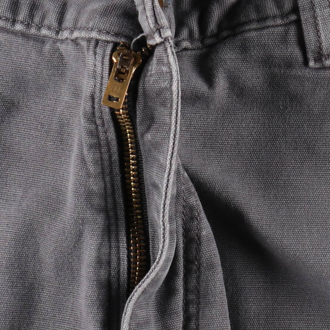 Carhartt Relaxed Fit Duck Work Pants, Men's, W36 equivalent cotton Charcoal Vintage Second Hand
