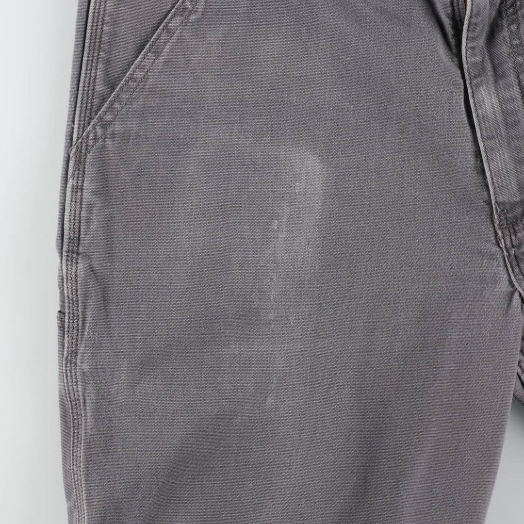 Carhartt Relaxed Fit Duck Work Pants, Men's, W36 equivalent cotton Charcoal Vintage Second Hand