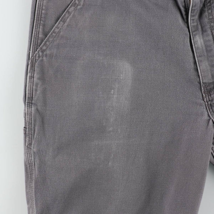 Carhartt Relaxed Fit Duck Work Pants, Men's, W36 equivalent cotton Charcoal Vintage Second Hand