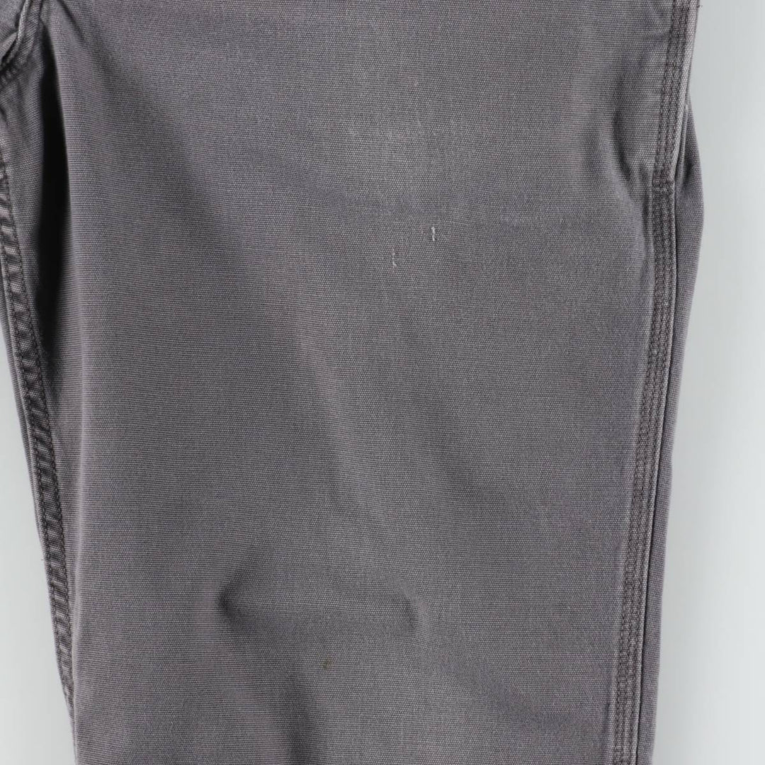 Carhartt Relaxed Fit Duck Work Pants, Men's, W36 equivalent cotton Charcoal Vintage Second Hand