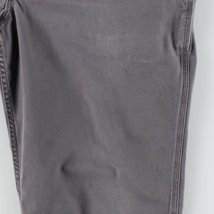 Carhartt Relaxed Fit Duck Work Pants, Men's, W36 equivalent cotton Charcoal Vintage Second Hand