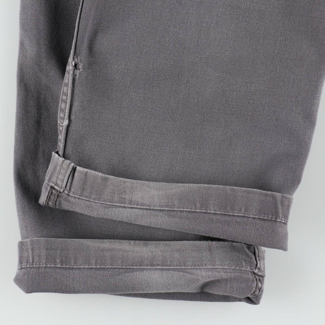 Carhartt Relaxed Fit Duck Work Pants, Men's, W36 equivalent cotton Charcoal Vintage Second Hand