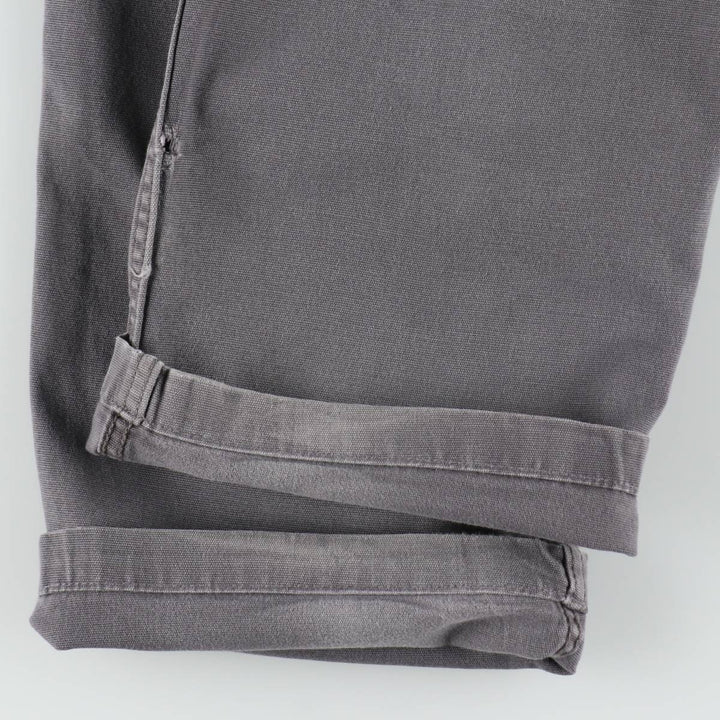 Carhartt Relaxed Fit Duck Work Pants, Men's, W36 equivalent cotton Charcoal Vintage Second Hand