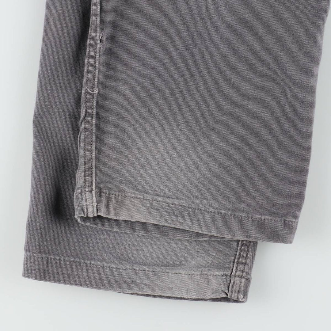 Carhartt Relaxed Fit Duck Work Pants, Men's, W36 equivalent cotton Charcoal Vintage Second Hand