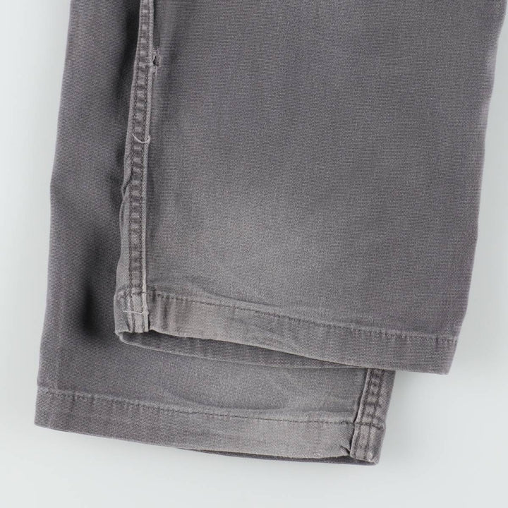 Carhartt Relaxed Fit Duck Work Pants, Men's, W36 equivalent cotton Charcoal Vintage Second Hand