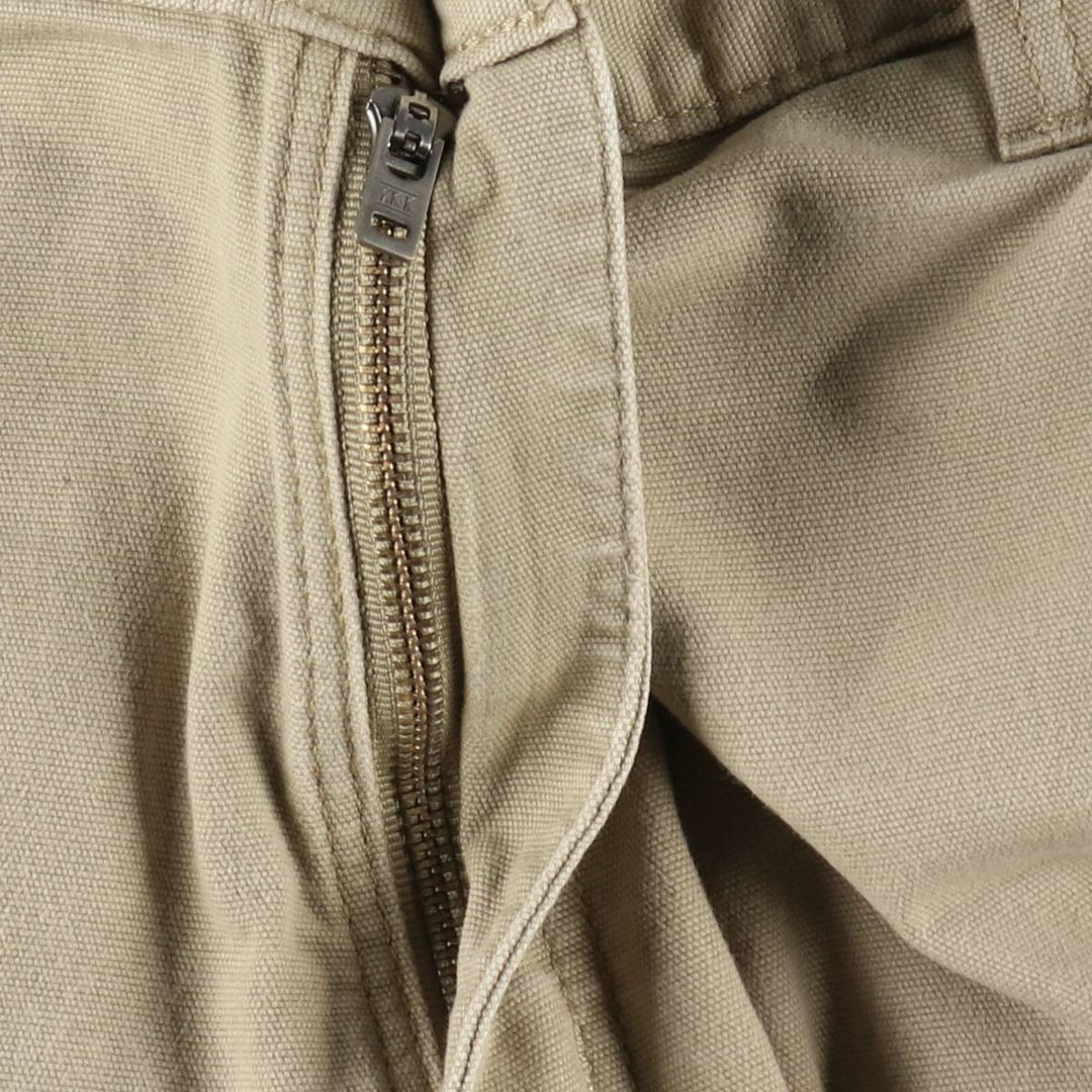 Carhartt Relaxed Fit Duck Work Pants, Men's, W37 equivalent cotton Beige type Vintage Second Hand