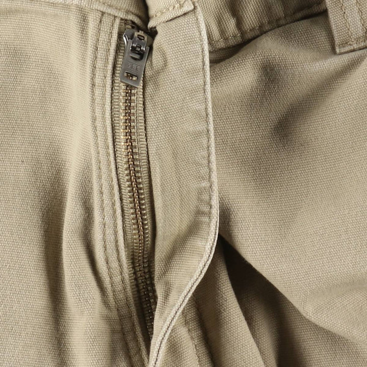 Carhartt Relaxed Fit Duck Work Pants, Men's, W37 equivalent cotton Beige type Vintage Second Hand