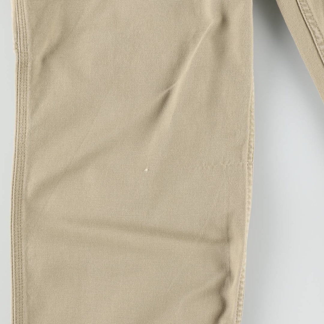 Carhartt Relaxed Fit Duck Work Pants, Men's, W37 equivalent cotton Beige type Vintage Second Hand