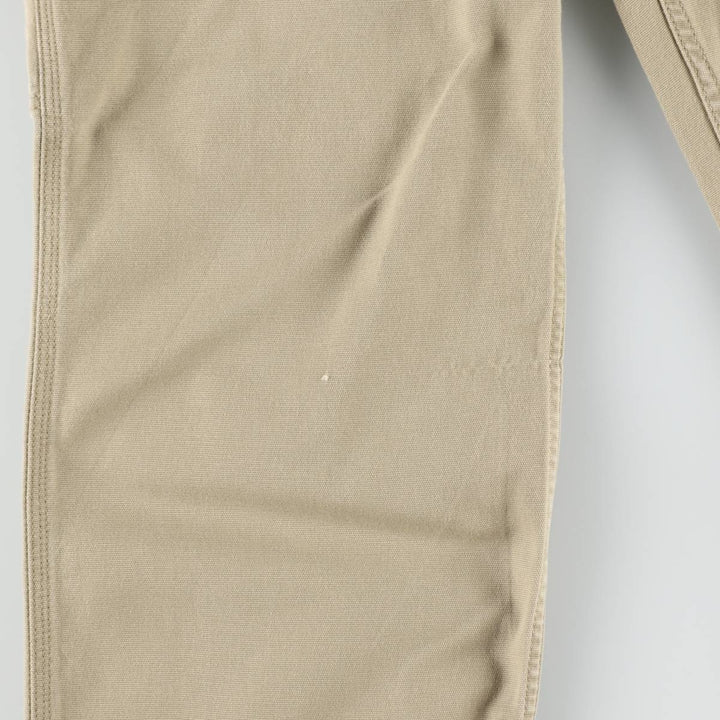 Carhartt Relaxed Fit Duck Work Pants, Men's, W37 equivalent cotton Beige type Vintage Second Hand