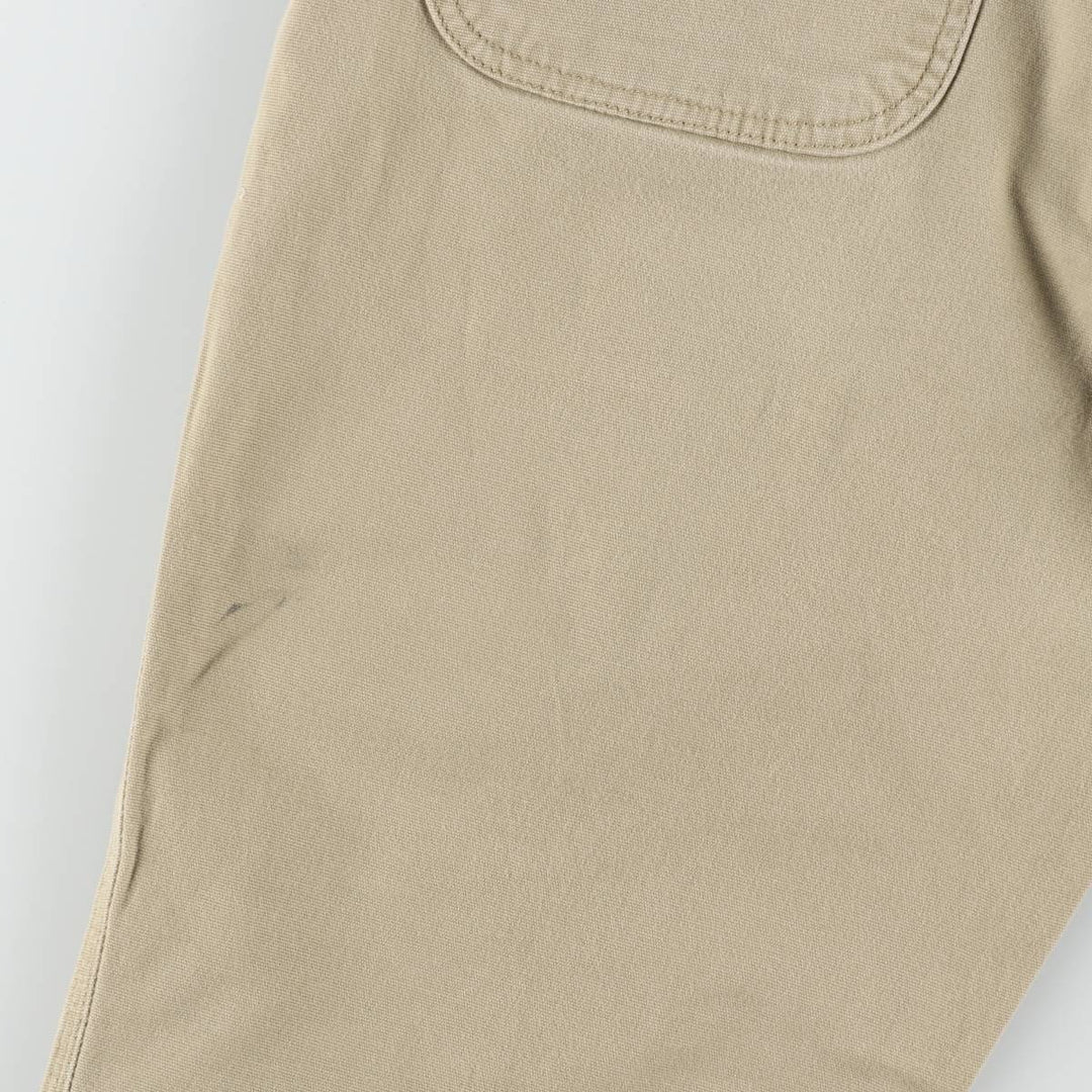 Carhartt Relaxed Fit Duck Work Pants, Men's, W37 equivalent cotton Beige type Vintage Second Hand