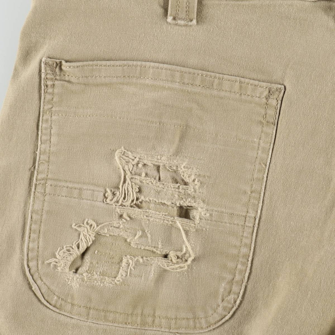 Carhartt Relaxed Fit Duck Work Pants, Men's, W36 equivalent cotton Beige type Vintage Second Hand
