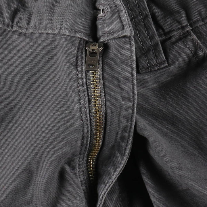 Carhartt Relaxed Fit Duck Work Pants, Men's W32 (approx.) cotton Charcoal Vintage Second Hand