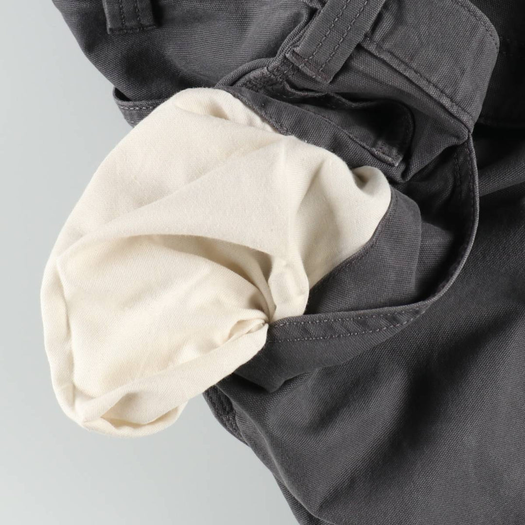 Carhartt Relaxed Fit Duck Work Pants, Men's W32 (approx.) cotton Charcoal Vintage Second Hand