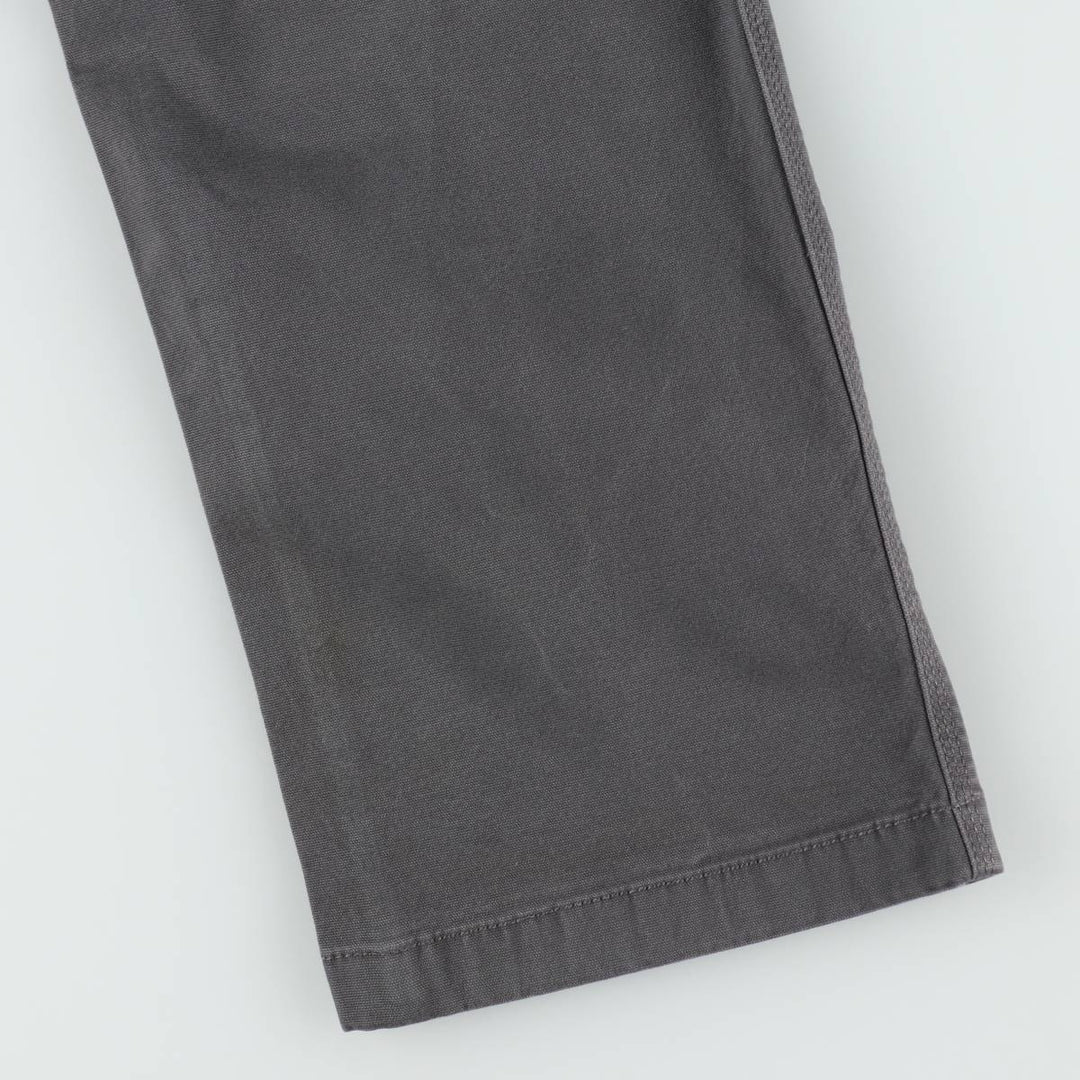 Carhartt Relaxed Fit Duck Work Pants, Men's W32 (approx.) cotton Charcoal Vintage Second Hand