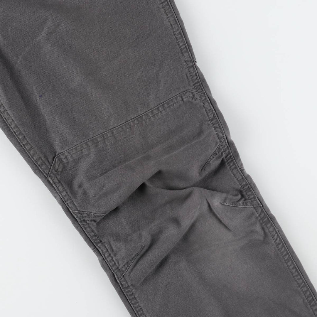 Carhartt Relaxed Fit Double Knee Duck Work Pants, Men's W33 (approx.) cotton Charcoal Vintage Second Hand