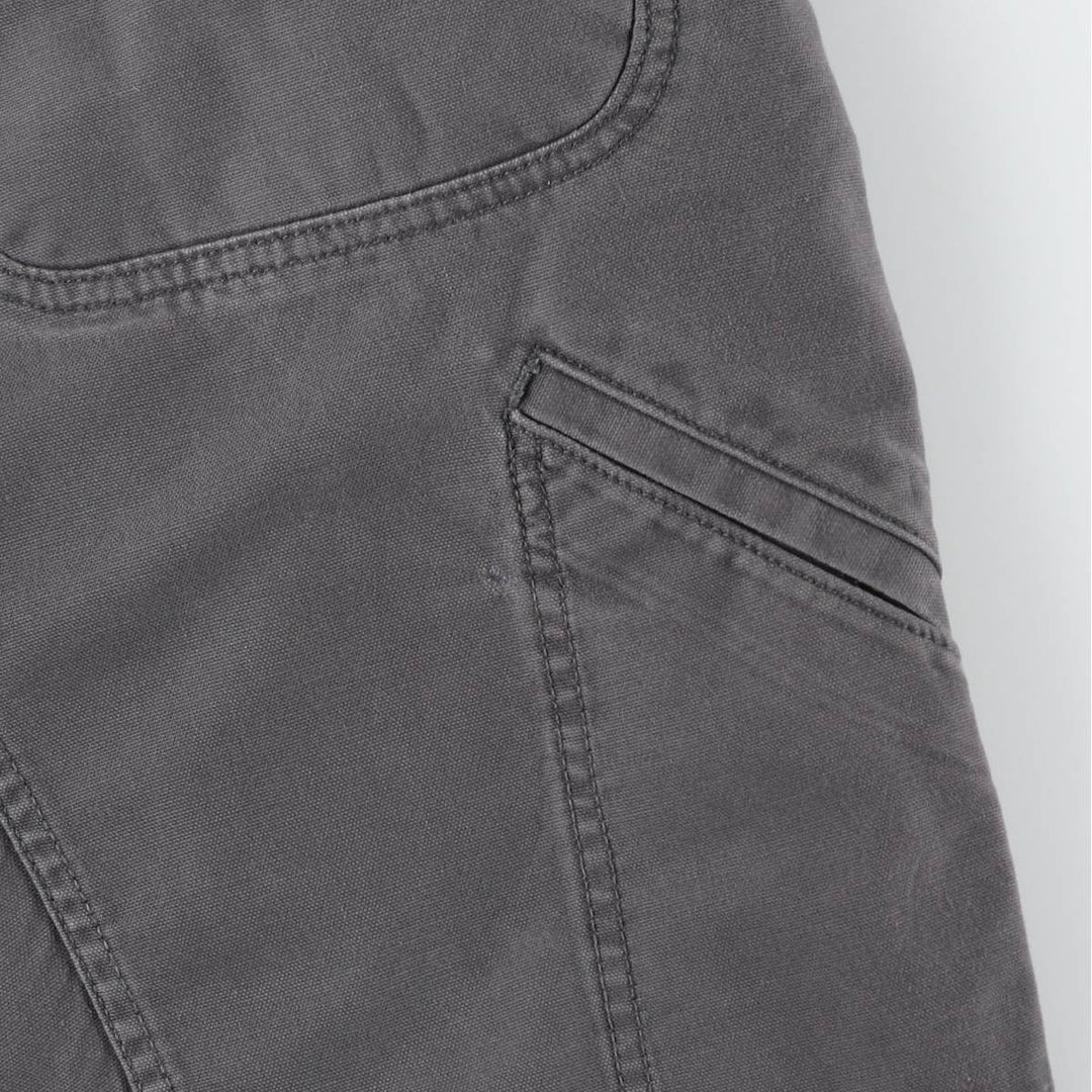 Carhartt Relaxed Fit Double Knee Duck Work Pants, Men's W33 (approx.) cotton Charcoal Vintage Second Hand