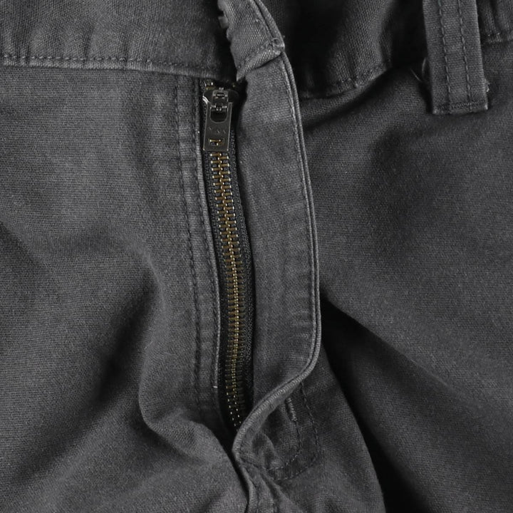 Carhartt Relaxed Fit Duck Work Pants, Men's, W36 equivalent cotton Charcoal Vintage Second Hand