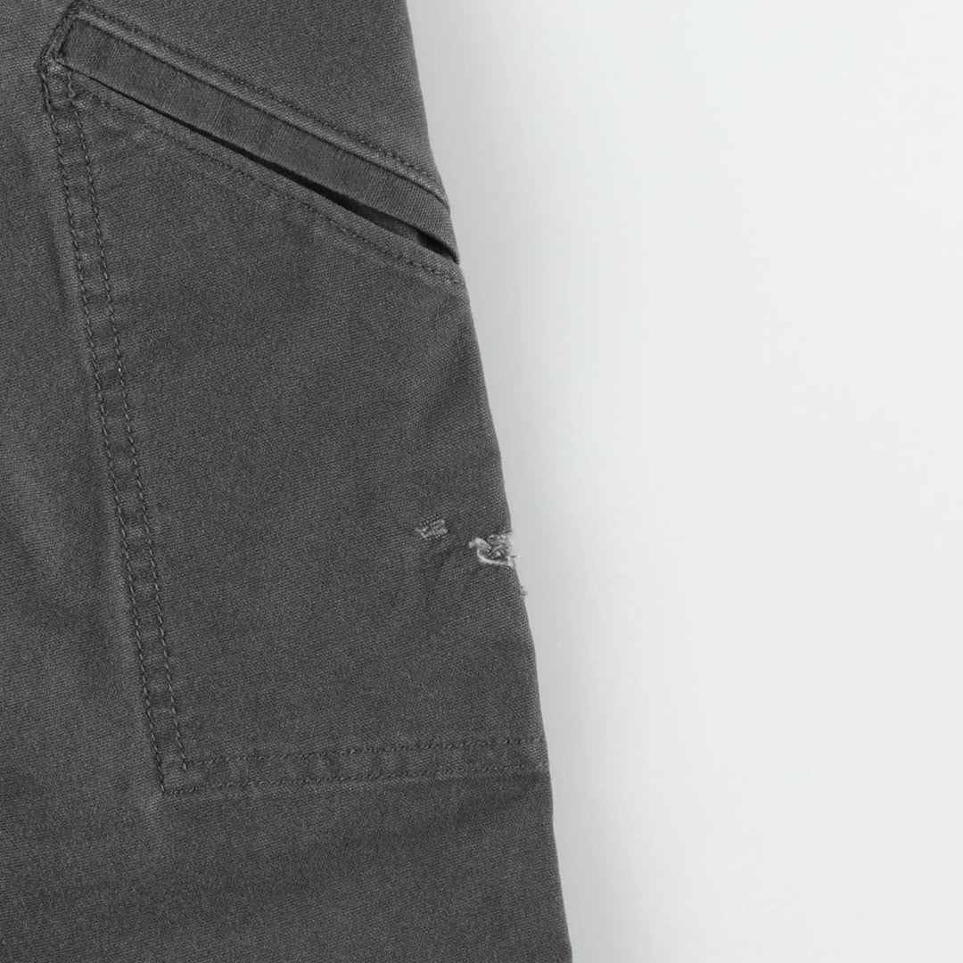 Carhartt Relaxed Fit Duck Work Pants, Men's, W36 equivalent cotton Charcoal Vintage Second Hand