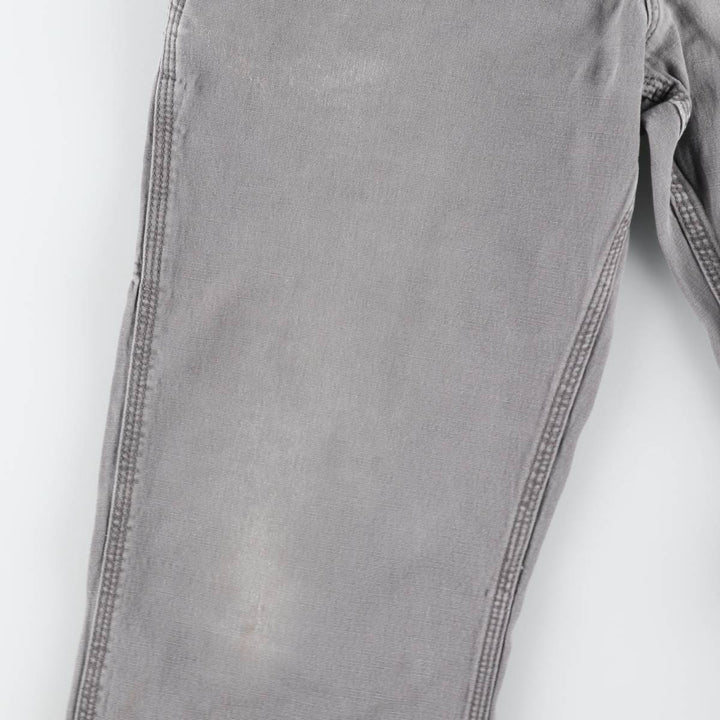 Carhartt Relaxed Fit Duck Work Pants, Men's, W37 equivalent cotton gray type Vintage Second Hand