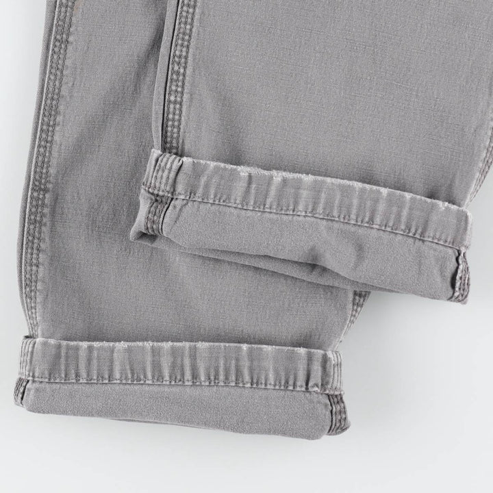 Carhartt Relaxed Fit Duck Work Pants, Men's, W37 equivalent cotton gray type Vintage Second Hand