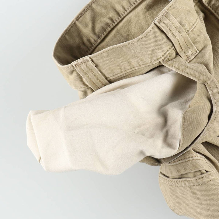 Carhartt Relaxed Fit Duck Work Pants, Men's W32 (approx.) cotton Khaki type beige Vintage Second Hand
