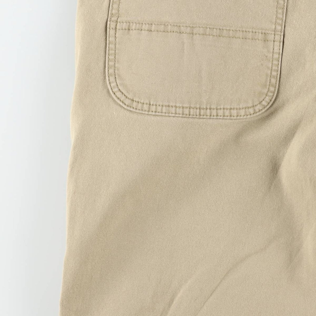 Carhartt Relaxed Fit Duck Work Pants, Men's, W34 equivalent cotton Khaki type beige Vintage Second Hand
