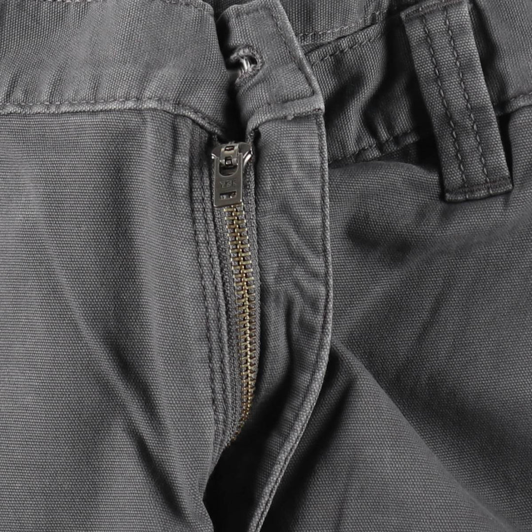 Carhartt Relaxed Fit Duck Work Pants, Men's, W37 equivalent cotton Charcoal Vintage Second Hand