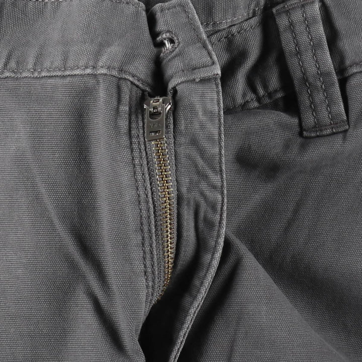 Carhartt Relaxed Fit Duck Work Pants, Men's, W37 equivalent cotton Charcoal Vintage Second Hand
