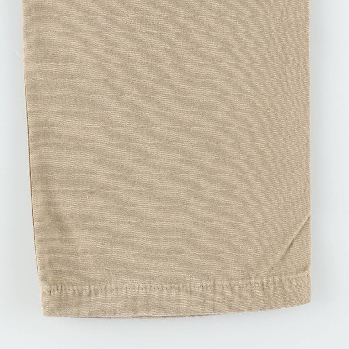 Carhartt Relaxed Fit Duck Work Pants, Men's W33 (approx.) cotton Khaki type beige Vintage Second Hand