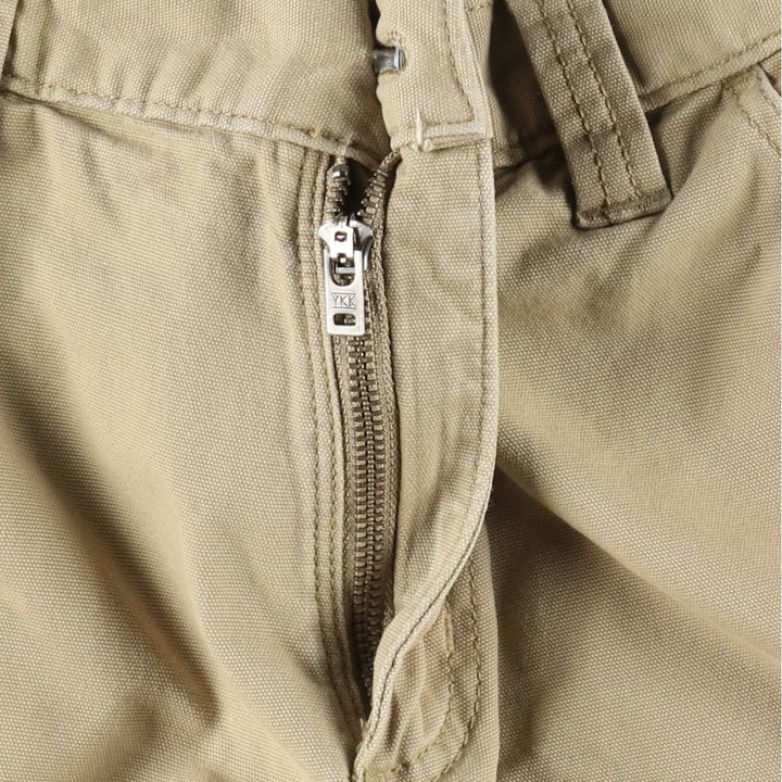 Carhartt Relaxed Fit Duck Work Pants, Men's W32 (approx.) cotton Khaki type beige Vintage Second Hand