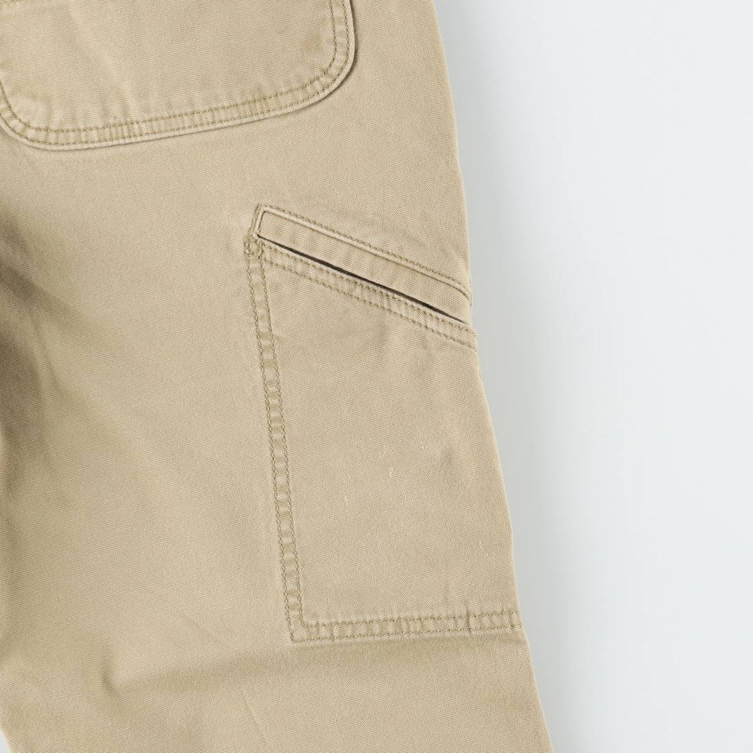 Carhartt Relaxed Fit Duck Work Pants, Men's W32 (approx.) cotton Khaki type beige Vintage Second Hand