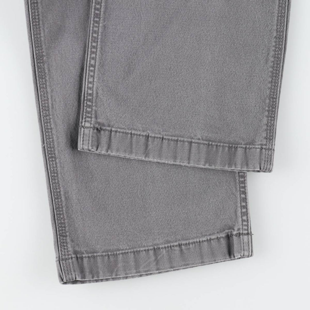 Carhartt Relaxed Fit Duck Work Pants, Men's, W34 equivalent cotton gray type Vintage Second Hand