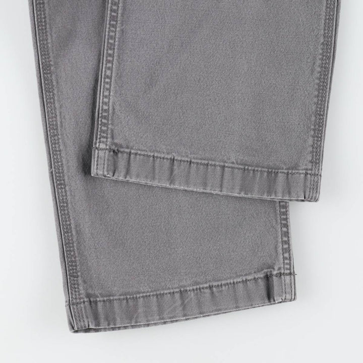 Carhartt Relaxed Fit Duck Work Pants, Men's, W34 equivalent cotton gray type Vintage Second Hand