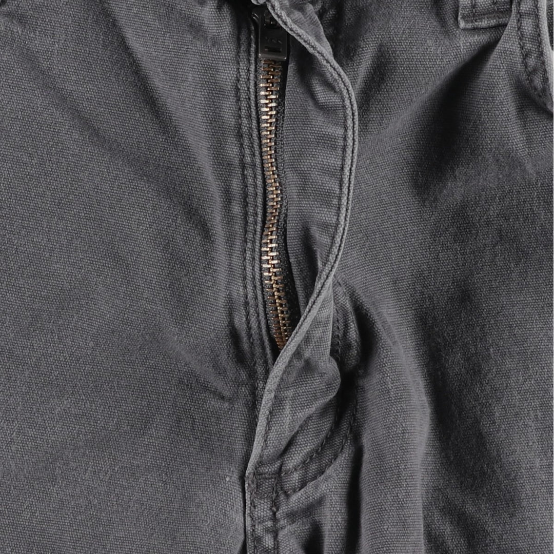 Carhartt Relaxed Fit Duck Work Pants, Men's W33 (approx.) cotton gray type Vintage Second Hand