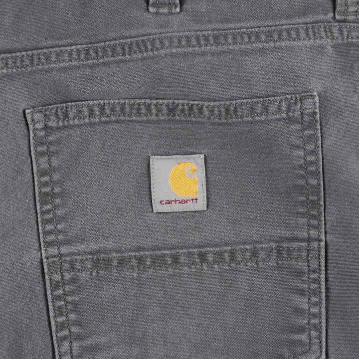Carhartt Relaxed Fit Duck Work Pants, Men's, W34 equivalent cotton gray type Vintage Second Hand