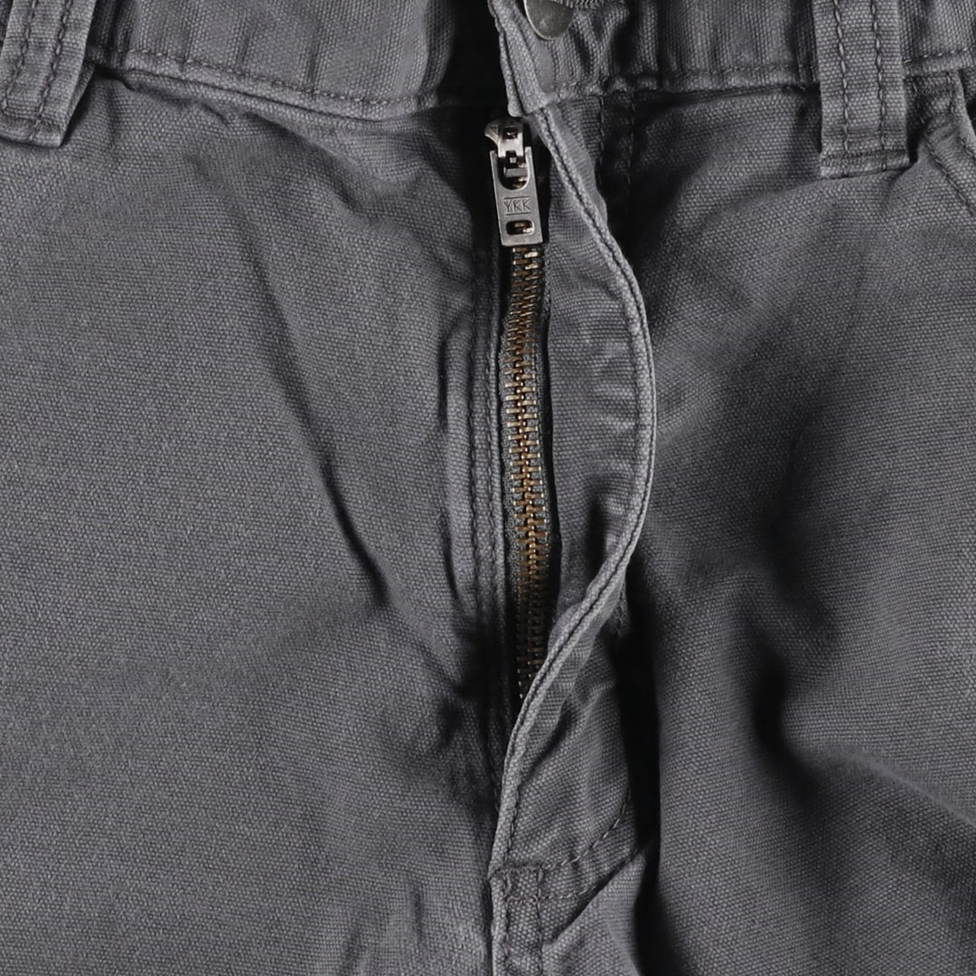 Carhartt Relaxed Fit Duck Work Pants, Men's, W34 equivalent cotton gray type Vintage Second Hand