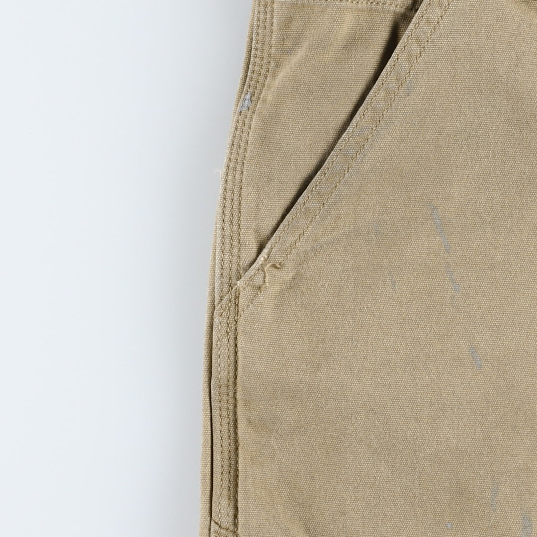 Carhartt Relaxed Fit Duck Painter Pants, Men's, W35 equivalent cotton Beige type Vintage Second Hand