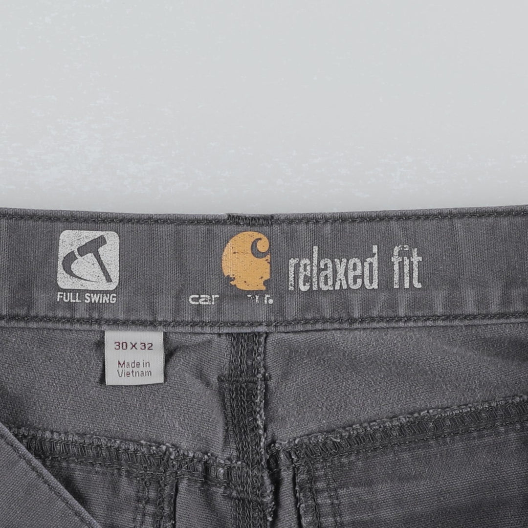 Carhartt Relaxed Fit Duck Painter Pants, Men's, Size W30 cotton gray type Vintage Second Hand